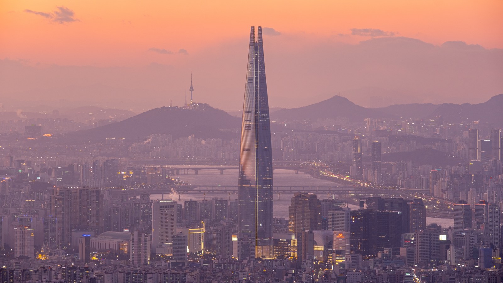 해 질 무렵의 서울